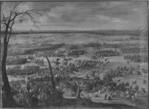 Schlacht im Achtzigjahrigen Krieg by Peter Snayers