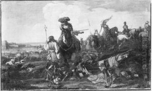 Schlachtenbild by Domenico Gargiulo