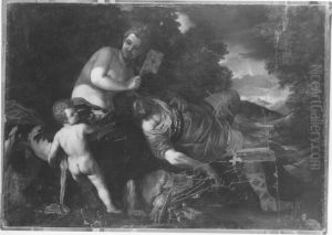 Venus mit dem schlafenden Adonis by Paolo Veronese (Caliari)