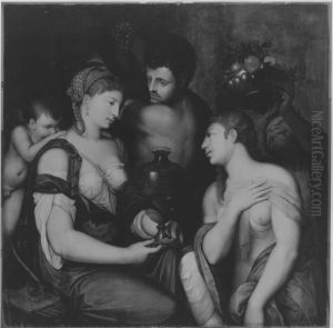 Venus, Bacchus und Ceres by Titian