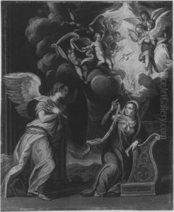 Verkundigung an Maria by Benvenuto Tisi