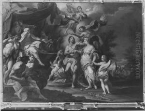 Vermahlung des Hippomenes by Sebastiano Conca