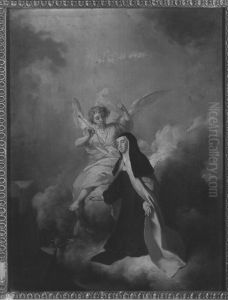 Verzuckung der hl. Theresia by Christian Wilhelm Ernst Dietrich