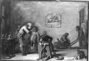Der Zahnarzt by Pieter Quast