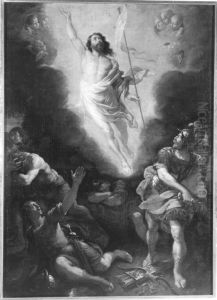 Die Auferstehung Christi by Robert van den Hoecke