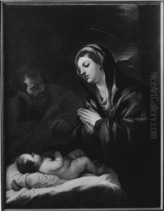 Die Heilige Familie by Anton Joseph Von Prenner