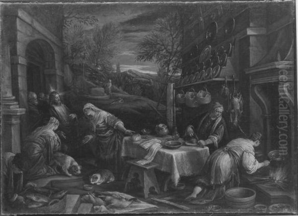 Christus bei Maria und Martha - view 1