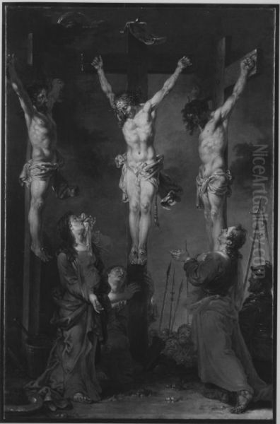 Christus stirbt am Kreuz - view 1