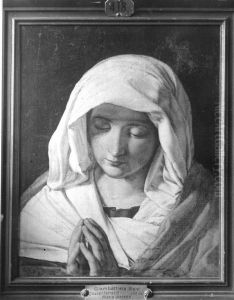 Betende Maria by Giovanni Battista Salvi da Sassoferrato