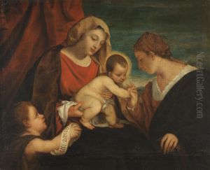 The Mystic Marriage of Saint Catherine by Titian