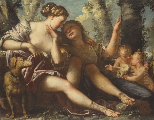 Angelica and Medor - view 1