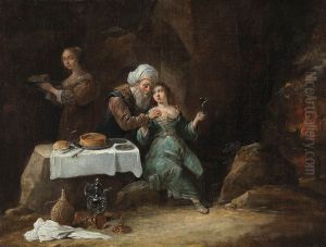 Lot und seine Tochter by David Teniers the Younger