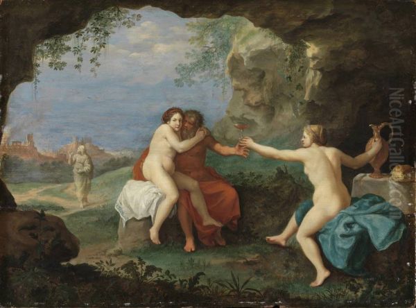 Lot and his daughters - view 1