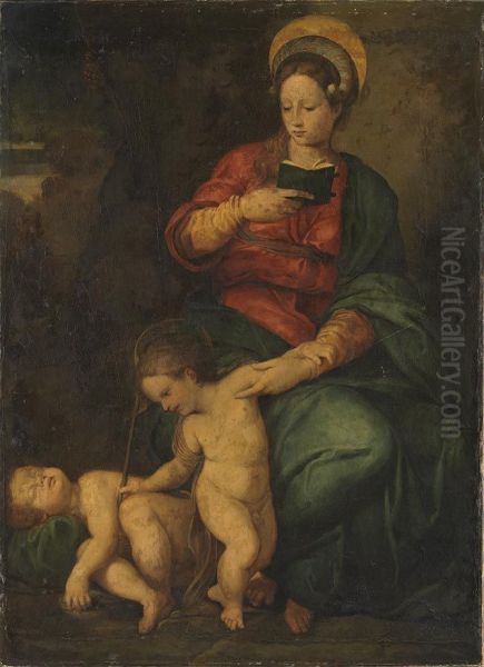 Maria mit Kind und Johannesknaben - view 1