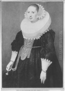 Weibliches Bildnis by Jan Van Ravesteyn