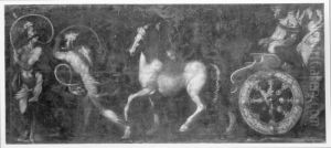 Der Wagen des Triumphators by Giovanni Andrea Donducci