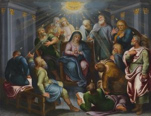 Ausgiessung des Heiligen Geistes by Otto van Veen