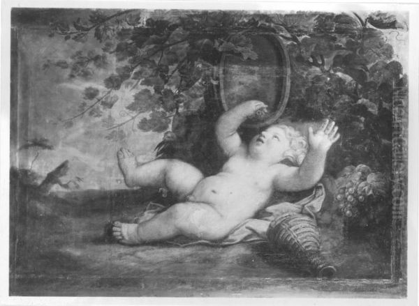 Bacchus als Kind - view 1