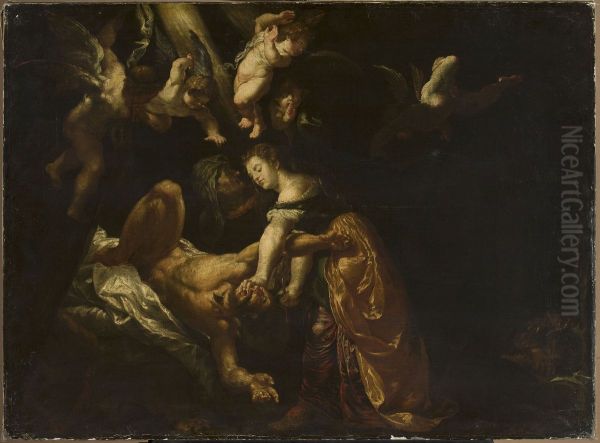 Judith beheading Holofernes - view 1