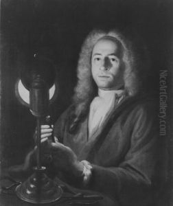 Bildnis des Juweliers Abraham Desmarees by Georg Desmarees