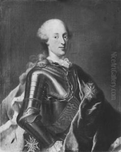 Bildnis eines sachsischen Prinzen by Georg Desmarees