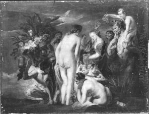 Allegorie der Fruchtbarkeit (Huldigung an Pomona) by Jacob Jordaens