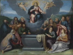 Himmelfahrt Mariens by Otto van Veen