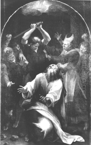 Martyrium des Simon van Cana - view 1