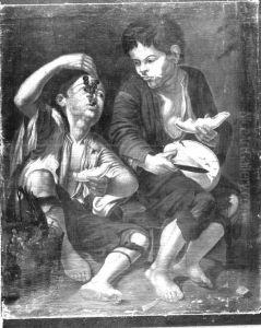 Sevillaner Bettelknaben (Trauben- und Melonenesser) by Bartolome Esteban Murillo