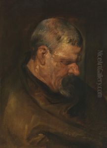 Studienkopf by Sir Anthony Van Dyck