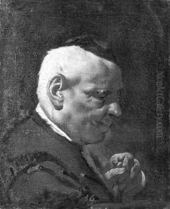 Studienkopf eines alten Mannes by Giovanni Battista Piazzetta