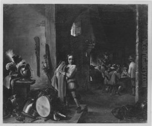 Wachtstube by David Teniers the Younger