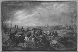Reitergefecht bei Bois-le-Duc (5.2.1600) by Peter Snayers