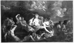 Venus, Tritonen und Liebesgotter Venus, Tritonen und Liebesgotter