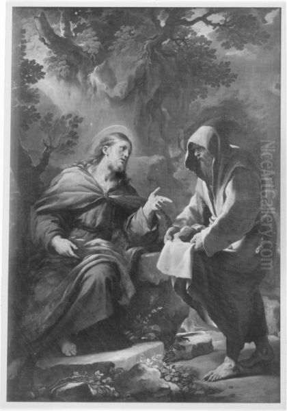 Versuchung Christi in der Wuste - view 1