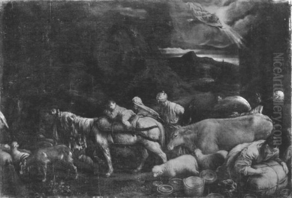 Abrahams Auszug nach Kanaan - view 1