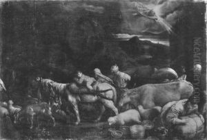 Abrahams Auszug nach Kanaan by Francesco Bassano the Younger