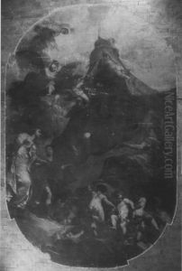 Allegorie auf das Beilager des Kurfursten Johann Wilhelm
