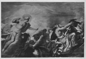 Apollo totet die Kinder der Niobe by Sebastiano Conca