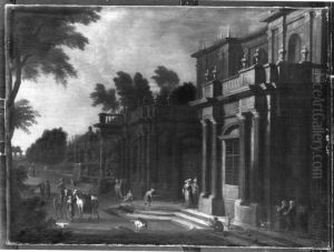 Architectural image by Wilhelm Schubert van Ehrenberg