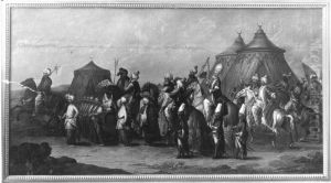 Aufzug einer turkischen Gesandtschaft by August Querfurt