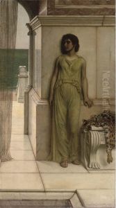 A Greek Girl by Henry Daniel Chadwick