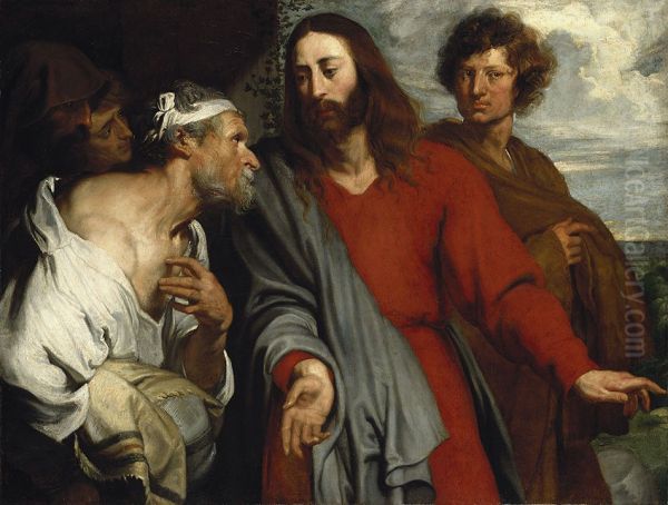 The healing of the paralytic - view 1