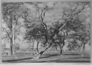 Garten im Fruhling by Franz Staudigl