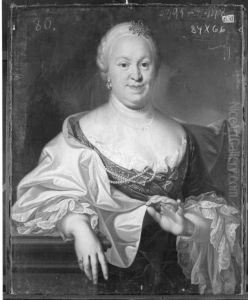 Bildnis einer Furstin by Johann Eberhard Ihle