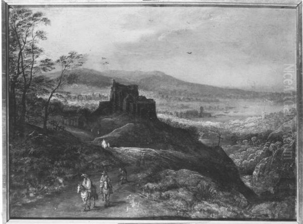 Landschaft mit Schloss - view 1
