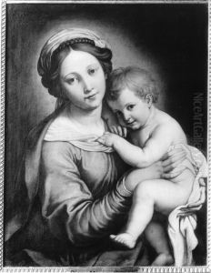 Maria mit dem Kinde by Pierre Mignard I