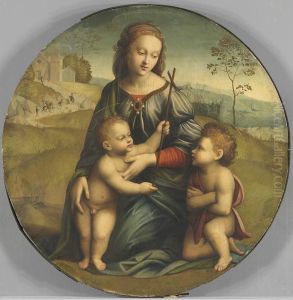 Maria mit Jesuskind und Johannesknaben