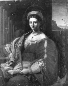 Hl. Cacilie by Leonardo Da Vinci