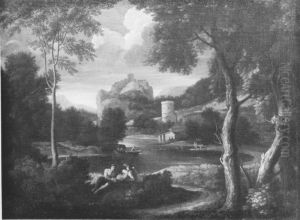 Ideale Berglandschaft by Gaspard Dughet